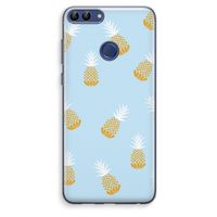 Ananasjes: Huawei P Smart (2018) Transparant Hoesje