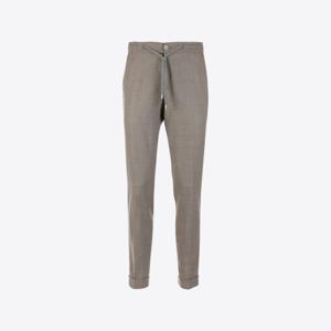 Broek Stof Taupe Koord