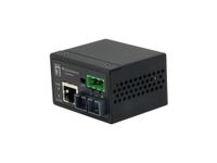 LevelOne IEC-4001 netwerk media converter 100 Mbit/s Multimode Zwart - thumbnail