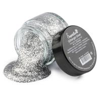 Superstar Glittergel voor lichaam/gezicht en haar - zilver - 15 ml