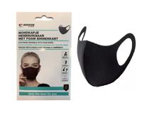 Mond neuskapje herbruikbaar zwart fashion