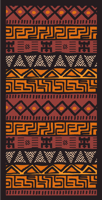 Etnische vinyl vloerkleed keuken afrikaanse stijl