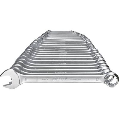 Gedore 6093740 7-026 Ring-steeksleutelset 26-delig Sleutelbreedte (metrisch) 6 - 32 mm