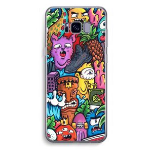 Vexx Mixtape: Samsung Galaxy S8 Plus Transparant Hoesje