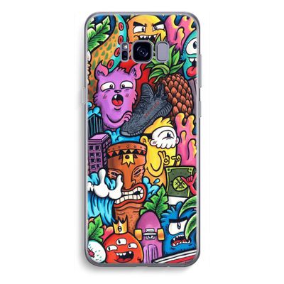 Vexx Mixtape: Samsung Galaxy S8 Plus Transparant Hoesje