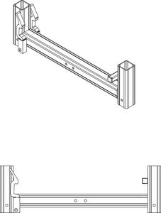 Altrex Leuningjuk zonder leuningstaander(s) - 331220