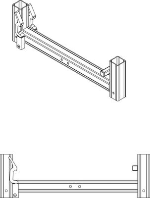 Altrex Leuningjuk zonder leuningstaander(s) - 331220