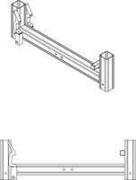 Altrex Leuningjuk zonder leuningstaander(s) - 331220 - thumbnail