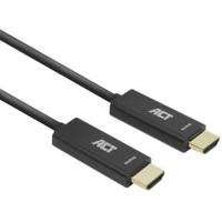 ACT 90 meter HDMI Premium High Speed 4K Active Optical Cable v2.0 LSZH HDMI-A male - HDMI-A male