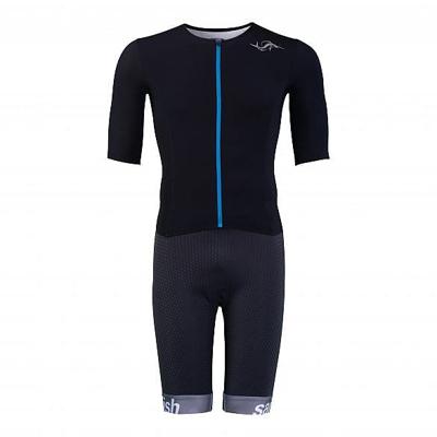 Sailfish Aerosuit pro trisuit korte mouw zwart heren