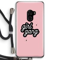 Girl Gang: Xiaomi Mi Mix 2 Transparant Hoesje met koord