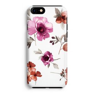 Geschilderde bloemen: iPhone 8 Tough Case