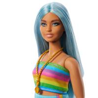Mattel Fashionistas #218 - Rainbow top and teal skirt pop - thumbnail
