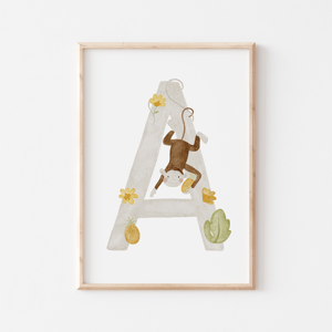 Poster - Alphabet A