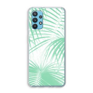 Palmbladeren: Samsung Galaxy A32 4G Transparant Hoesje
