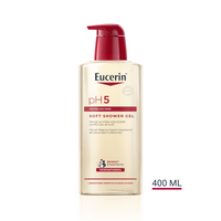 Eucerin pH5 Soft Showergel Droge en Gevoelige Huid Pompfles 400ml