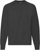 Fruit Of The Loom F304 Classic Raglan Sweat - Black - 4XL - thumbnail