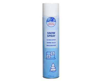 Sneeuwspray 600ml wit - Decoris