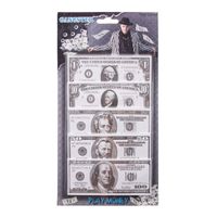 Speelgoed geld - 100 stuks - 1-10-20-50-100 dollar - 6,5 x 14 cm   - - thumbnail