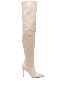 Stuart Weitzman cuissardes Ultrastuart 100 mm - Tons neutres