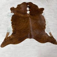 Koeienhuid bruin zwart wit 235x240cm XXL