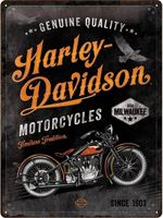 Harley Davidson Wandbord Timeless Tradition - thumbnail