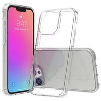 Schokbestendig iPhone 13 Pro Hybrid Case - Doorzichtig