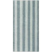 Cawö Cawo Pure Strepen Badlaken 80/150 mystic green