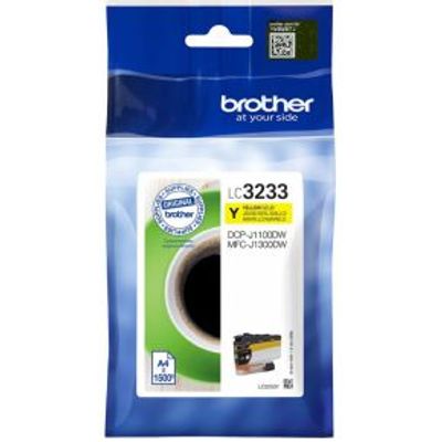Brother LC-3233Y Geel 1500pagina's inktcartridge