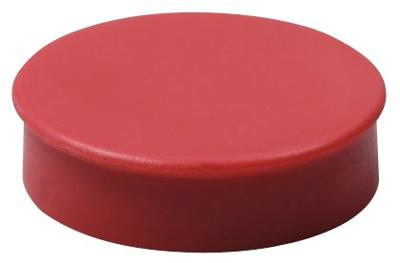 Nobo magneten, 30 mm, rood, blister van 4 stuks