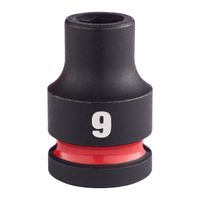 Milwaukee Accessoires SHOCKWAVE Krachtdop 1/2" kort 9 mm | 1 stuk - 4932480303 4932480303