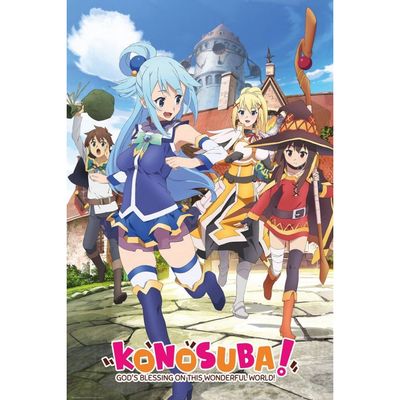 Gbeye Konosuba Key Art Poster 61x91,5cm Gbeye Konosuba Key Art Poster 61x91,5cm