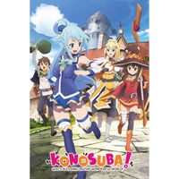 Gbeye Konosuba Key Art Poster 61x91,5cm - thumbnail