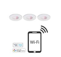 iDual Fortesa smart wifi LED inbouwspots - 3 spots - thumbnail