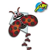 Rhombus Pop-Up Lady Bug Vlieger Rhombus Pop-Up Lady Bug Vlieger