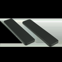 AMI Kortschild 185/44 Geheel Blind Klik Zwart 9005 Str - 739230