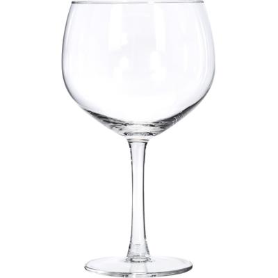 Gin en tonic glazen - set van 4x stuks - 650 ml - transparant - ballon glazen