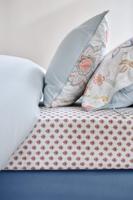 Pip Studio Hoeslaken Jaipur Flower Lichtblauw 90x200cm