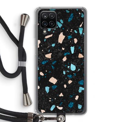 Terrazzo N°11: Samsung Galaxy A12 Transparant Hoesje met koord