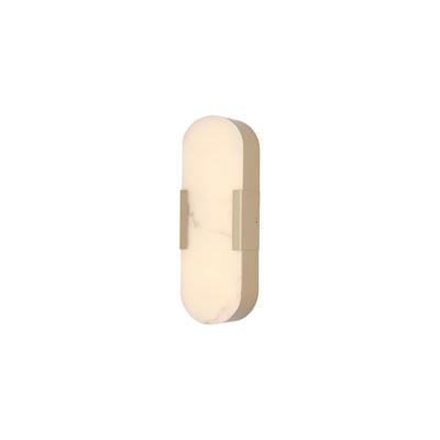 Searchlight WandlampOpaline goud 35cm - 11138GO