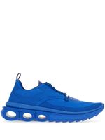 Ferragamo baskets à lacets - Bleu