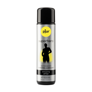 Pjur Superhero - Energizing Waterbased Lubricant for Men - 3.4 fl oz / 100 ml
