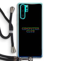 Retro: Huawei P30 Pro Transparant Hoesje met koord