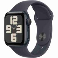 Apple Watch SE GPS - 40 mm - Midnight aluminium kast - Midnight sportband - S/M