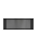 Hotbath &MORE Inbouwnis 30x80x10cm Geborsteld Gunmetal PVD