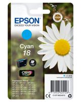Epson C13T18024022 3.3ml 180pagina's Cyaan inktcartridge