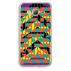 Skew Bee 2: Samsung Galaxy J3 (2016) Transparant Hoesje