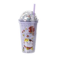 Funny beker kat - paars - 450 ml Funny beker kat - paars - 450 ml