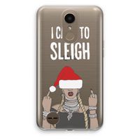 Came To Sleigh: LG K10 (2017) Transparant Hoesje
