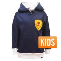 TOFFS - Schotland Kinderen Hooded Sweater - Navy/ Wit - thumbnail